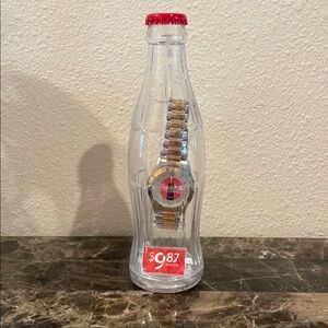 Vintage Coca-Cola Themed Watch in Bottle